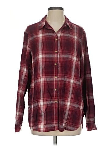 Jachs Girlfriend Long Sleeve Button-Down Shirt (view 1)