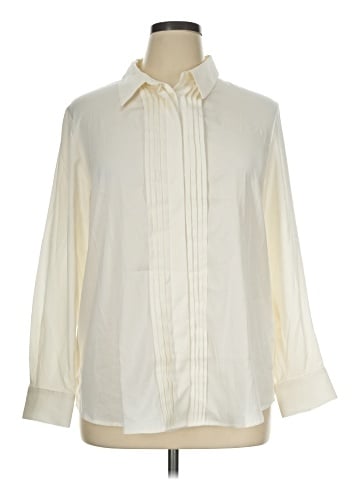 Banana Republic Factory Store Long Sleeve Blouse (view 1)