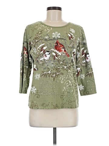 Collections etc. 3/4 Sleeve T-Shirt (view 1)