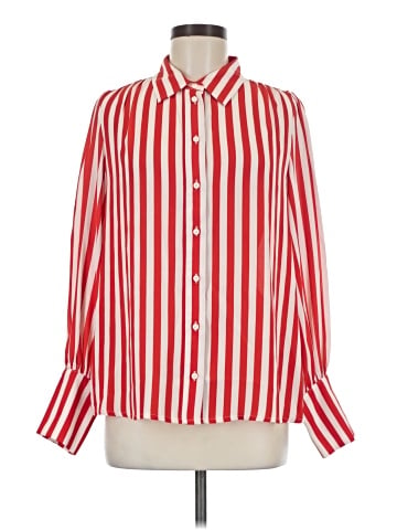 Eva Mendes by New York & Company Long Sleeve Button-Down Shirt (view 1)