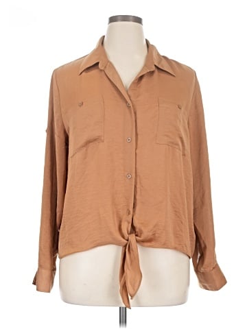 Ellen Tracy Long Sleeve Blouse (view 1)