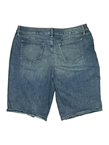 St. John's Bay Denim Shorts (view 2)