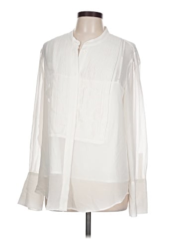 Banana Republic Factory Store Long Sleeve Blouse (view 1)