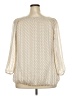 Rebecca Malone 100% Polyester Ivory 3/4 Sleeve Blouse Size 2X - photo 2