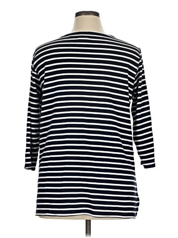 Rafaella Long Sleeve Henley (view 2)