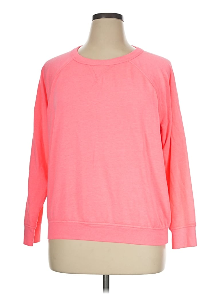 Pre-owned Lou & Grey Sweatshirt In Pink