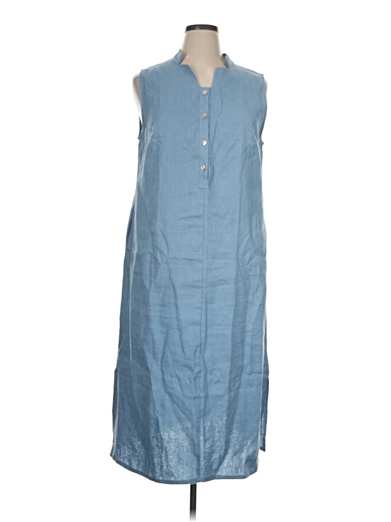 Pre-owned Lintico Casual Dress In Blue