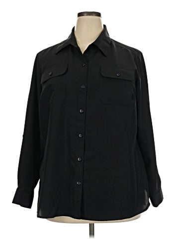 Notations 3/4 Sleeve Blouse (view 1)