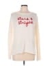 Marled by Reunited 100% Acrylic Ivory Pullover Sweater Size L - photo 1