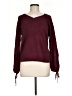 Lucky Brand Burgundy Pullover Sweater Size M - photo 1