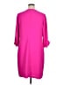 CeCe 100% Polyester Solid Pink Casual Dress Size 14 - photo 2
