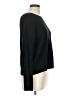 Cyrus Solid Black Pullover Sweater Size L - photo 4