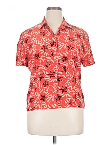 Carlisle Short Sleeve Silk Top (view 1)