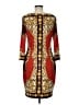 Cache Print Red Cocktail Dress Size 8 - photo 2