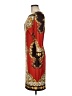 Cache Print Red Cocktail Dress Size 8 - photo 5