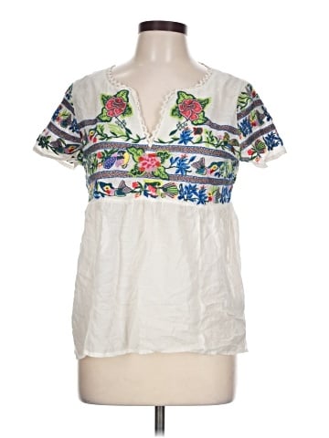 Vanessa Virginia Short Sleeve Blouse (view 1)