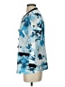 MING WANG 100% Polyester Print Blue Coat Size XS - photo 5