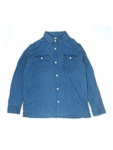 Gap Kids Long Sleeve Button-Down Shirt (view 1)