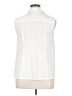 J.Jill White Sleeveless Button-Down Shirt Size XL - photo 2