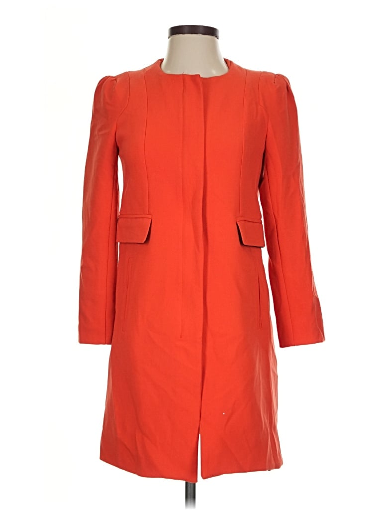 Pre-owned Zara Jacket In Orange
