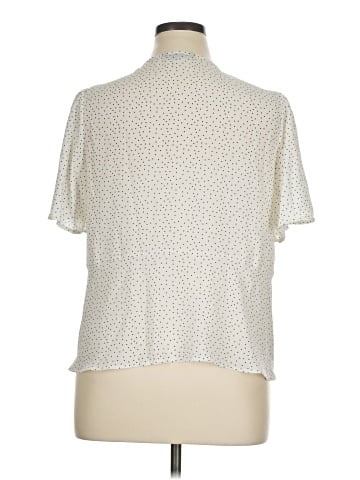 Banana Republic Factory Store Short Sleeve Blouse (view 2)