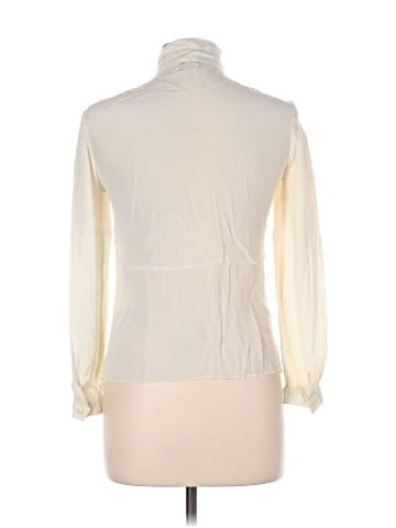 St. John Long Sleeve Silk Top (view 2)