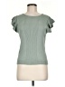 Vila Milano Green Short Sleeve Top Size M - photo 1