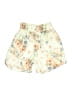 Shein Floral Ivory Shorts Size 160 cm / US 14 - photo 2