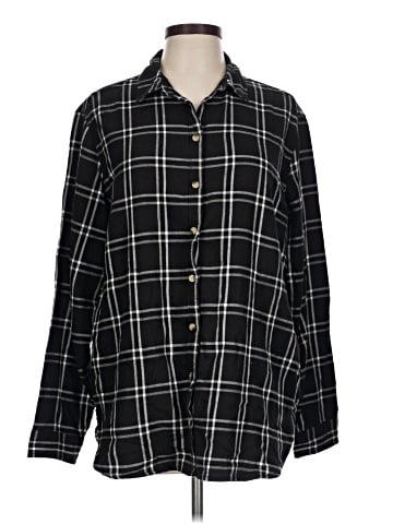 Jachs Girlfriend Long Sleeve Button-Down Shirt (view 1)