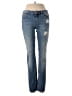 Zara Basic Hearts Blue Jeans Size 4 - photo 1