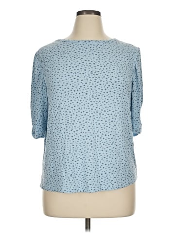 Democracy 3/4 Sleeve Blouse (view 1)