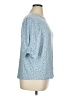 Democracy Blue 3/4 Sleeve Blouse Size XL - photo 4
