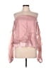 Milly 100% Silk Pink 3/4 Sleeve Silk Top Size 12 - photo 1