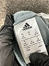 Adidas 100% Recycled Polyester Stripes Blue Athletic Shorts Size M - photo 3