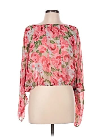 Ambiance Apparel Long Sleeve Blouse (view 1)