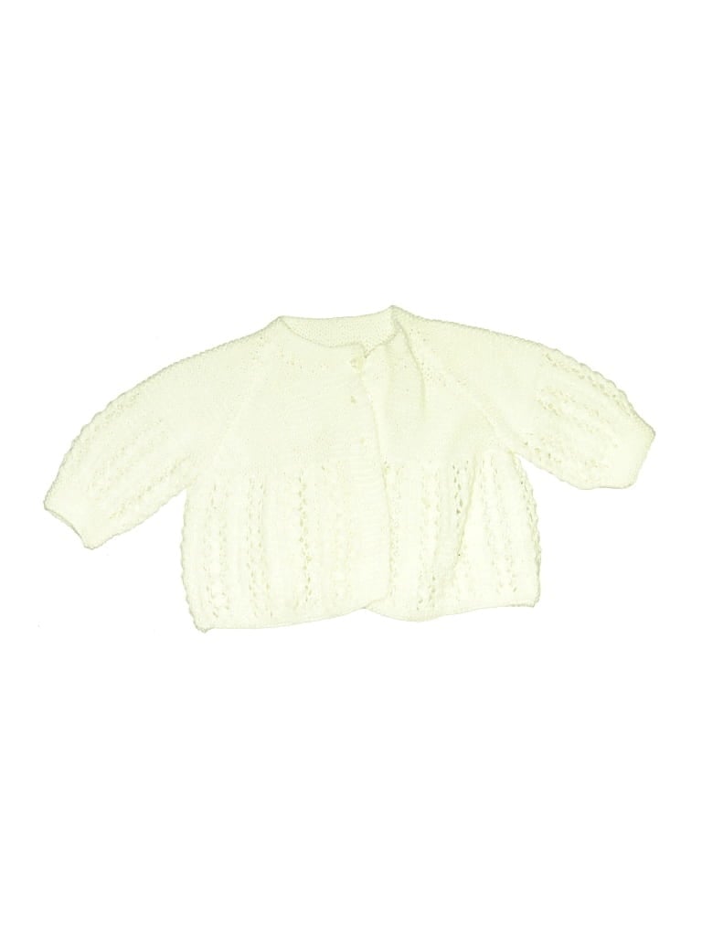 Pre-owned Unbranded Babies' Cardigan Sweater In Green