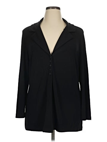 August Max Woman Long Sleeve Blouse (view 1)