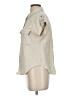 Mine Ivory Short Sleeve Blouse Size S - photo 5