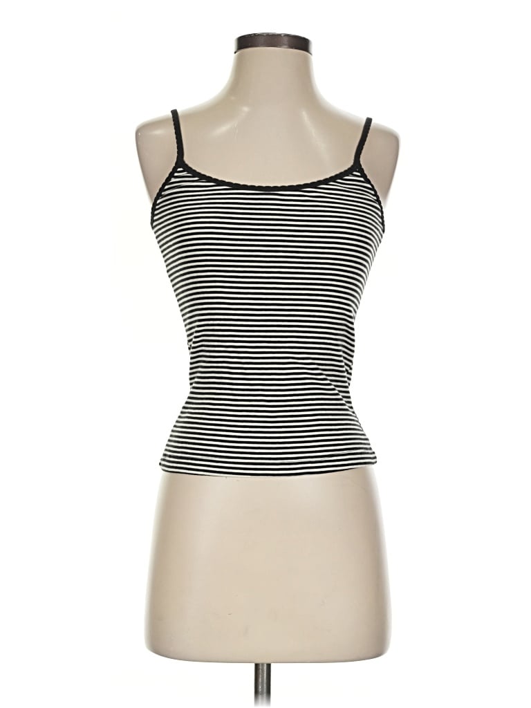 Pre-owned Brandy Melville Tank Top Black Strapless Neckline Tops