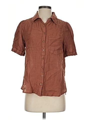 Pilcro Short Sleeve Button-Down Shirt (view 1)