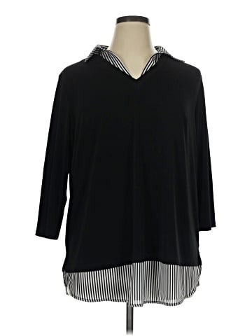 Adrianna Papell 3/4 Sleeve T-Shirt (view 1)