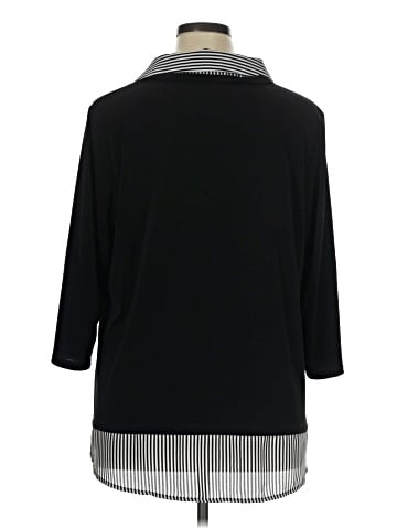 Adrianna Papell 3/4 Sleeve T-Shirt (view 2)