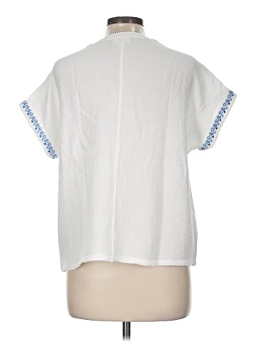 Purejill Short Sleeve Blouse (view 2)