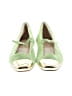 Dolce Vita Color Block Green Flats Size 10 - photo 2