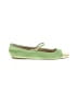 Dolce Vita Color Block Green Flats Size 10 - photo 1