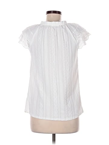 Indigo Rose Short Sleeve Blouse (view 2)