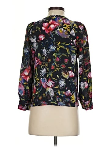 J.Crew Long Sleeve Silk Top (view 2)