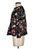 J.Crew 100% Silk Black Long Sleeve Silk Top Size S (petite) - photo 5