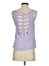 Chloe K 100% Rayon Purple Tank Top Size S - photo 2
