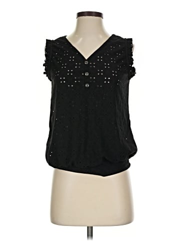 Espresso Sleeveless Blouse (view 1)